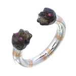 Woman/Man Bangle In Silver /925/Pink Gold (4829)