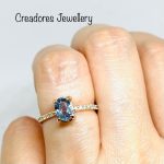 Woman Ring In Pink Gold