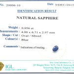 Natural .Sapphire. ID  : 20006-10