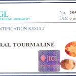 Natural .Tourmaline ID  : 25581-1