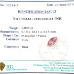 Natural Tourmaline ID : 33213-5