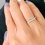 Woman Ring W/G/18K, Diamond Round (5259RU)
